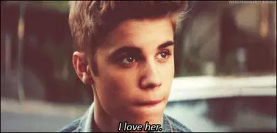Quand Justin se mord les lvres, c'est quand...
