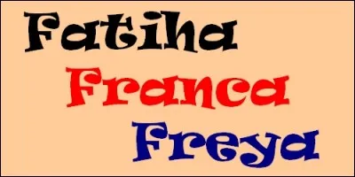 Quel prénom, d'origine arabe, signifie "conquérante, victorieuse" ?