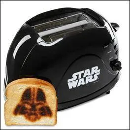 Vous dtestez Dark Vador ? Vous pouvez le griller alors ! Voici un amusant grille-pain, qui vous permettra de croquer du Vador au petit djeuner. Qui a failli griller vraiment Vador dans le film ?
