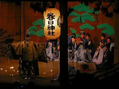 Restons, pour une autre question, avec cette grande civilisation. Les acteurs de ce thtre avaient une particularit tonnante. Laquelle ?