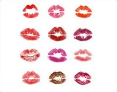 En une vie, une femme utilise _ kg de rouge  levres.