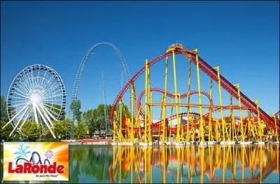 La Ronde est un immense parc d'attractions, situ sur l'le de Sainte-Hlne,  :