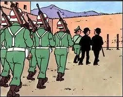 Dans  Tintin et les Picaros  le gnral Alcazar ordonne qu'on tlphone  la prison pour annuler l'ordre d'excution des Dupondt mais cela ne se passe pas comme prvu. Qu'est-ce qui ne va pas ?