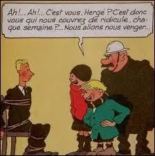 Dans quel Album voit-on Herg, Quick et Flupke en figurant ?