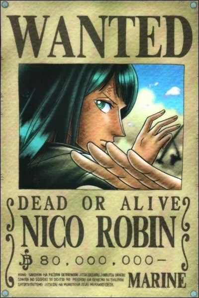 Lequel de ces personnages est battu par Nico Robin ?