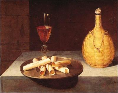 On doit à ce peintre français du 17e siècle, connu surtout pour ses natures mortes,   Le dessert de gaufrettes , véritable invitation à la dégustation. Qui est-ce ?