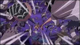 Quel est le nom de l'attaque combine de Luffy, Zoro, Sanji, Robin et Franky lors de leur combat contre les zombies ?