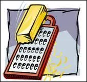 C'est un instrument en mtal perfor, hriss d'asprits qui permettent , par frottement, de rduire menu certaines substances.