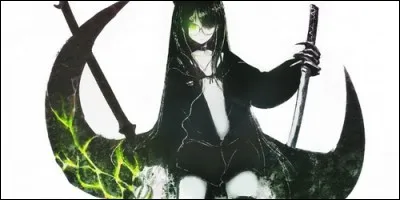 Et pour finir, dans "Black Rock Shooter", laquelle d'entre elles porte un katana, avec un crâne planant, connus de Dead Master ?
