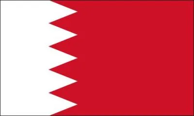 C'est le drapeau du Qatar :