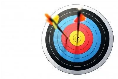 Une flche dans le centre signifie...