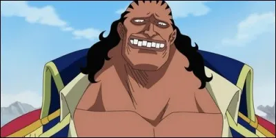 Qui est le capitaine du bateau pirate 'Le Cirque des Pirates' dans "One Piece" ?