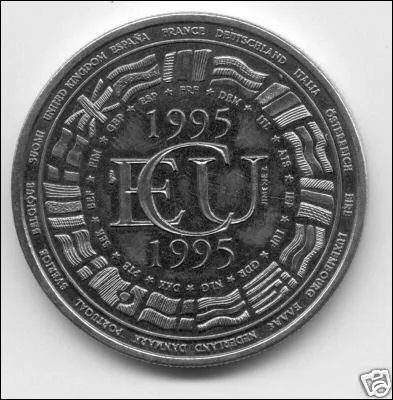 Avant l'euro quelle tait la monnaie rfrence de l'Union Europenne ?