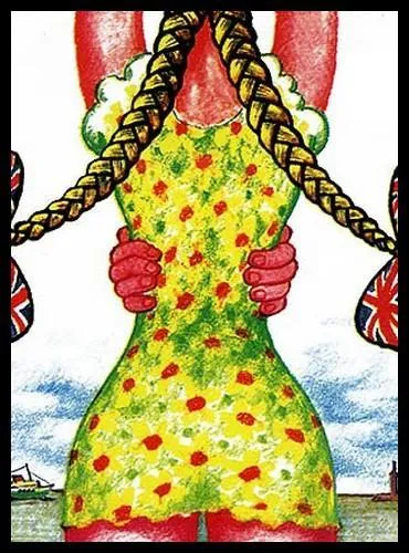 Jean-Pierre et Alain sont deux petits bourgeois qui sont envoys  l'tranger pour avoir chou au Bac. Ils doivent y tudier plus srieusement, mais dans leurs ttes, une seule pense les proccupe :   nous les petites _________ !  