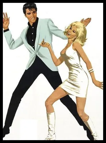 Qui est la jeune et jolie partenaire d'Elvis Presley (qui est aussi accessoirement la fille d'une norme star de la chanson) dans le film   plein tube  ?
