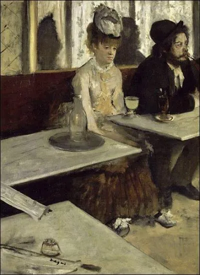 Cette peinture à l'huile sur toile peinte en 1876 par Edgard Degas, est conservée au Musée d'Orsay.