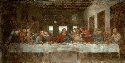 Léonard de Vinci a realisé cette fresque de 1494 à 1498.