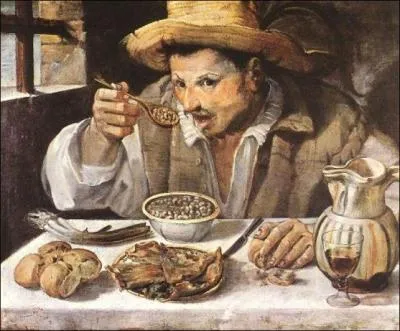 Annibale Carracci (Annibal Carrache) de 1583 à 84 a peint cette toile.