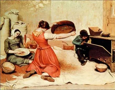 Ce tableau a été peint par Gustave Courbet en 1854.