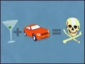 Si on a bu, il ne faut pas se mettre au volant car l'alcool 