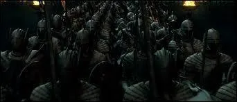 Lorsque le professeur McGonagall enclenche les statues de pierre au service de Poudlard, qui est  cot d'elle ?