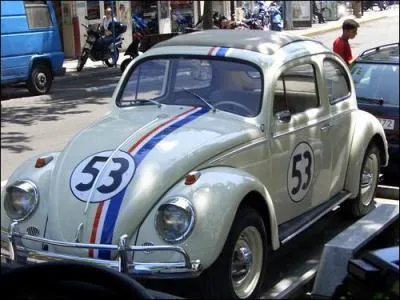 Comment s'est appel, en 1968, le premier film d'une srie de cinq, dont la coccinelle N 53 (Choupette) tait l'hrone ?