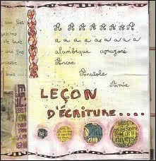 Avant l're de l'informatique, tout mdecin crivait comme un chat : (1 rponse)