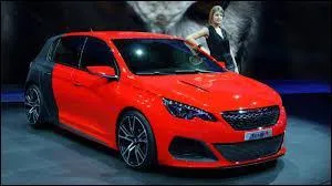 Cette Peugeot bicolore est la ...