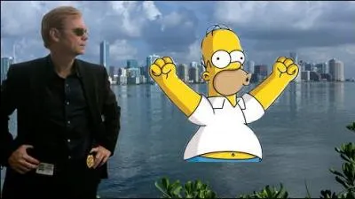 Arrivant sur mon hydroglisseur, lunettes de soleil sur les yeux, tel un hros. J'arrive dans :