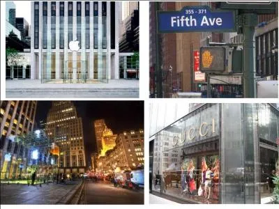 Cette avenue est  Manhattan ce que les Champs-Elyses sont  Paris ou Oxford Street  Londres. Elle constitue un des principaux symboles de la richesse de cette ville qui est :