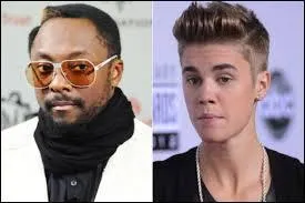 Justin Bieber, il parat que c'est l'un des chanteurs les plus dtests en France... Bref, a-t-il fait un duo avec will. i. am ?