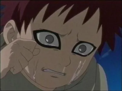 Pourquoi Gaara pleure-t il ?