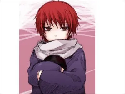 Quel traumatisme a subit Sasori dans son enfance ?