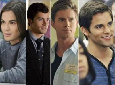 Nomme dans le bon ordre le prnom de ces garons :