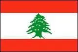 Quel arbre peut-on voir sur le drapeau du Liban?