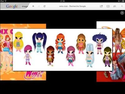 Sur cette photo, il y a les Winx et les :