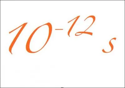 En 10^-12 secondes, quelle taille l'Univers a-t-il atteinte ?