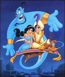 Comment s'appelle la fiancée d'Aladdin?