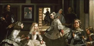 Peintre du Sicle d'or espagnol, il eut une grande influence  la cour du roi Philippe IV. Il est l'auteur d'une profusion de portraits de la famille royale. Je vous propose d'admirer ce clbrissime tableau : Les Mnines (1656).