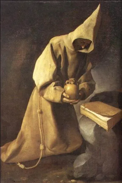 Contemporain du prcdent, cet artiste est surtout connu pour ses peintures religieuses, nonnes, moines, martyrs et ses natures mortes. La mditation de saint Franois (1632). 