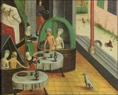 Quel nom portait la baignoire utilise par les familles aises, au Moyen ge ?