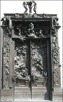 Qui a sculpt 'La porte de l'enfer' ?