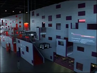 Dans quel bâtiment récent d'Angers a été prise cette photo ?