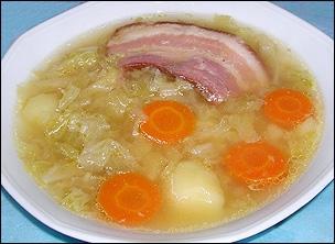 De quelle rgion est ce plat: : La soupe aux choux paysanne
