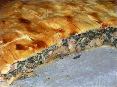 De quelle rgion est ce plat: :  La tourte aux herbes