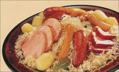 De quelle rgion est ce plat :  La choucroute