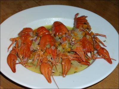 De quelle rgion est ce plat :  L'crevisse  la bordelaise