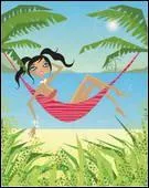 Nous passons nos vacances 