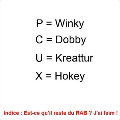 Plus dur. Qui a un nez en forme de groin ?