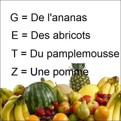 Quel fruit fait office de djeuner quand Dudley suit un rgime ?